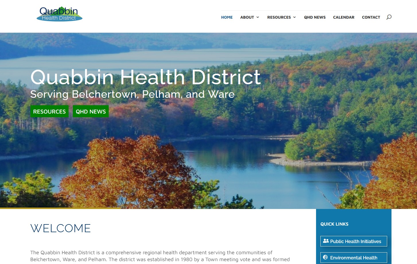 QHD InTouch Website Design